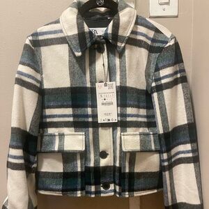 Zara Plaid Jacket
